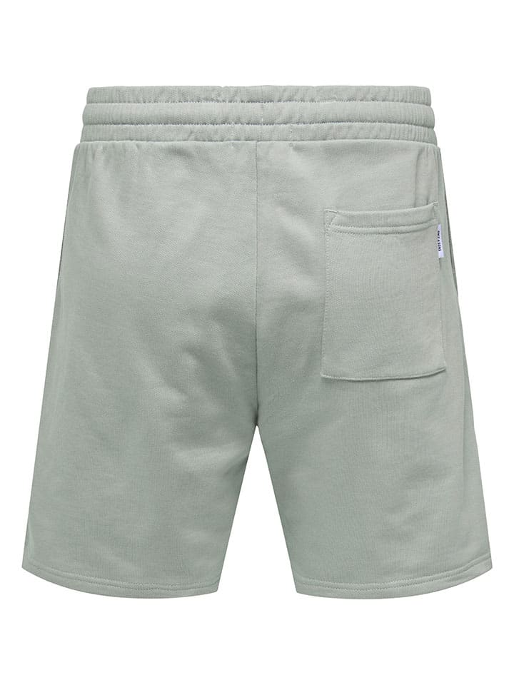 ONLY & SONS Sweatshorts in Grau günstig kaufen