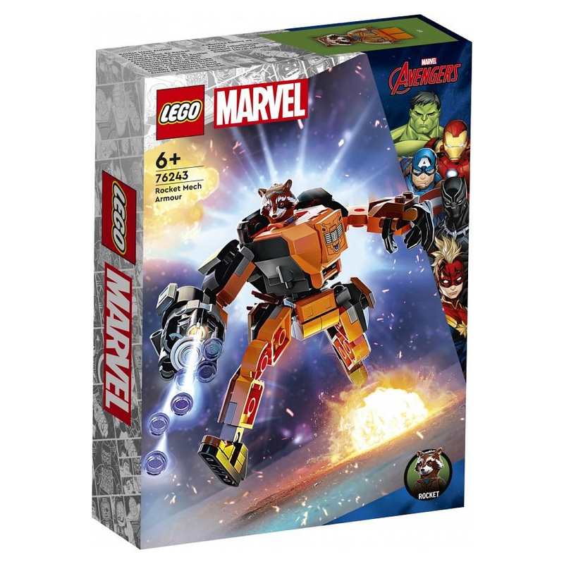 76243 Armure robot Rocket Racoon LEGO Marvel Super Heroes