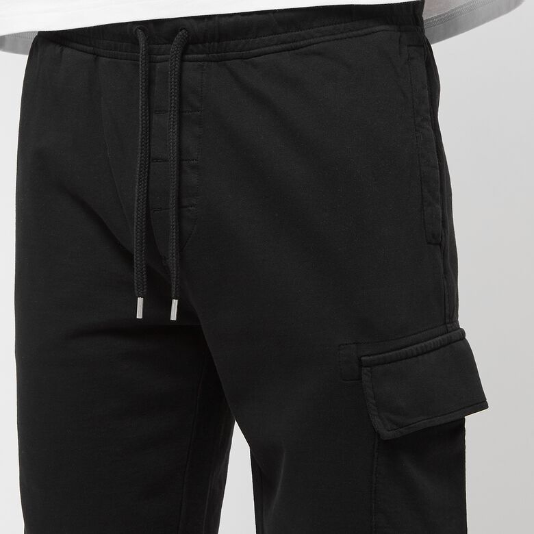 C. P. Company Light Fleece Utility Shorts Black
