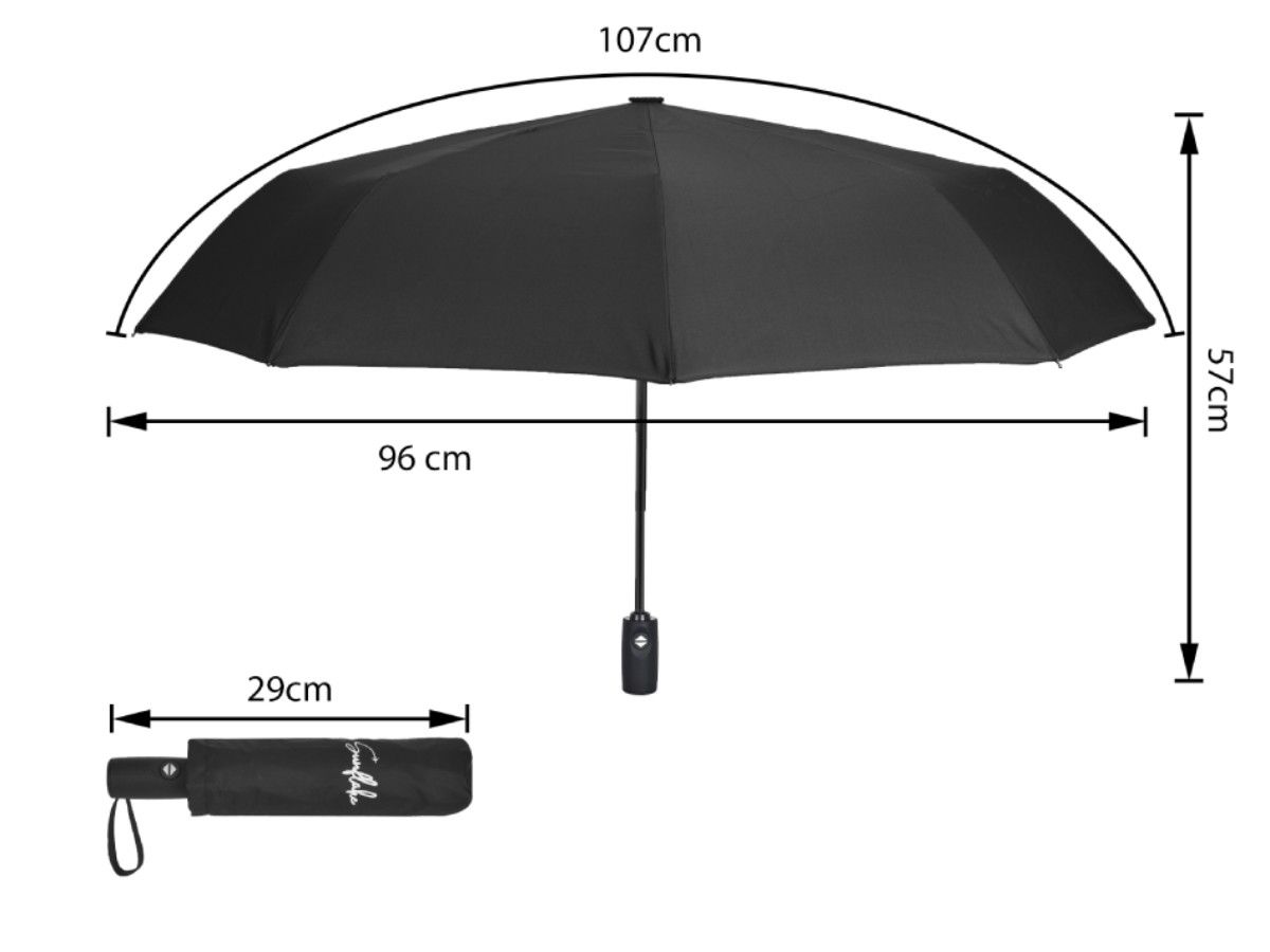 Sunflake faltbarer Sturmregenschirm