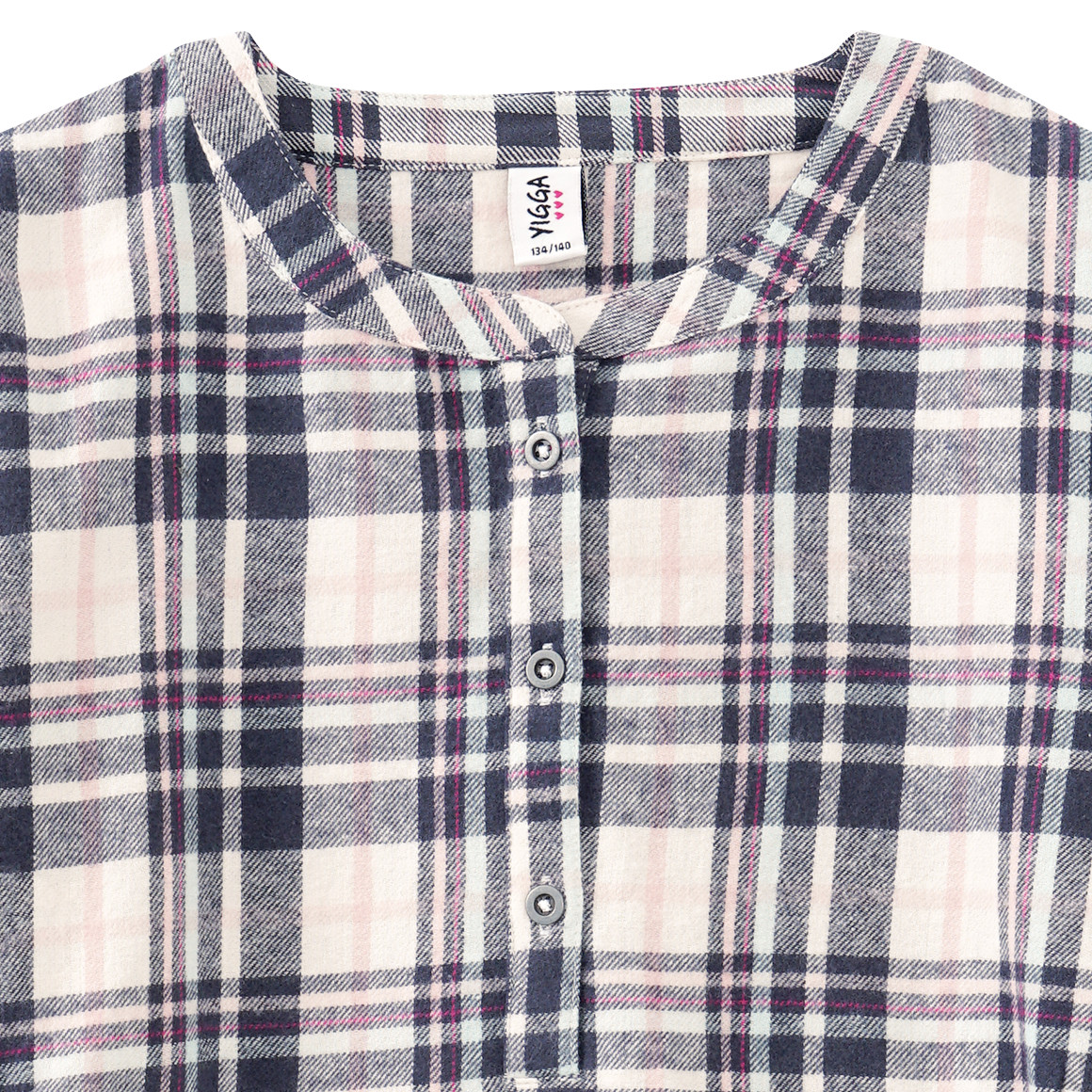 Mädchen Bluse im Karo-Look