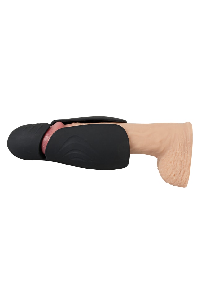 Rebel Masturbator Masturbator with 2 Functions in schwarz günstig kaufen 15 cm