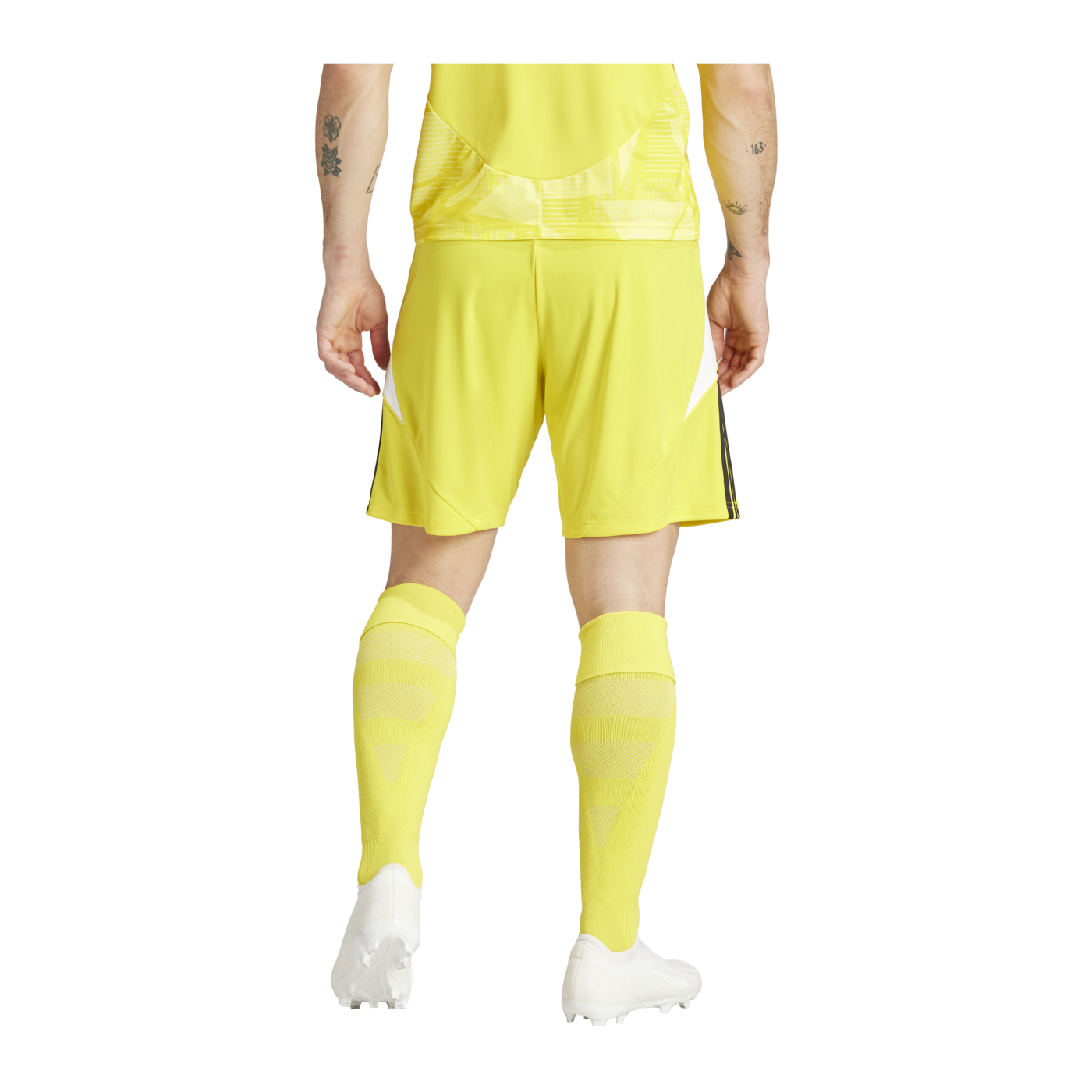 adidas Tiro 24 Short Gelb Weiss