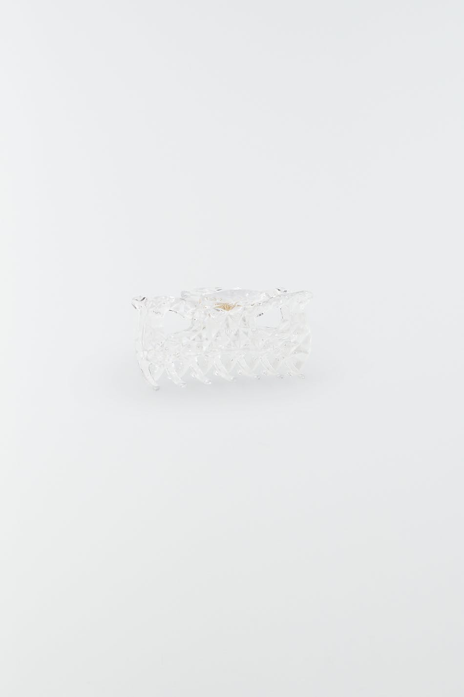 Transparent hair clip