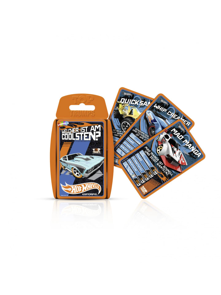 Winning Moves Top Trumps - Hot Wheels Kartenspiel Karten Spiel Auto Quartett Deutsch in bunt günstig kaufen onesize