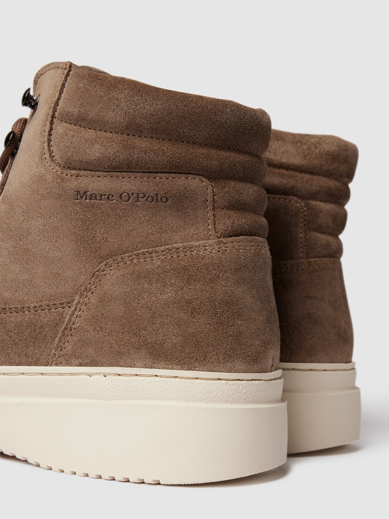 Boots aus Veloursleder Modell 'ALGOT' in taupe