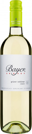 2022 Grüner Veltliner Classic trocken - Weingut Bayer-Erbhof