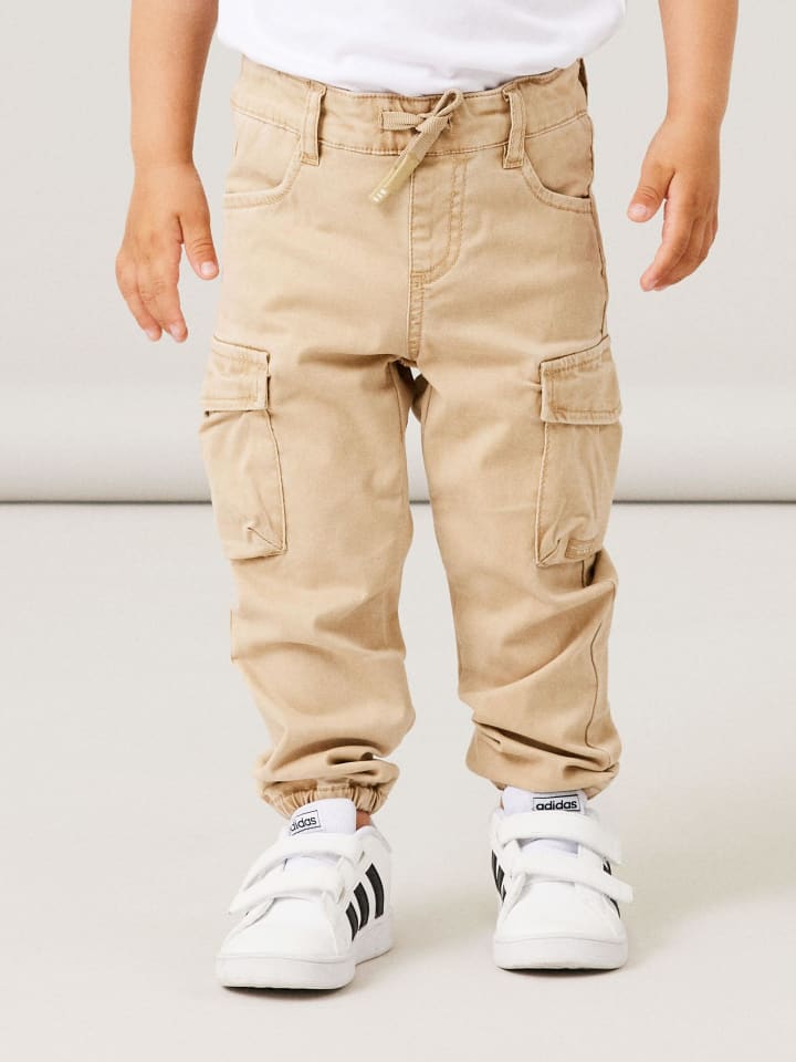 name it Cargo Jeans Hose Twill Chino Jogger Pants NMMBEN in Braun günstig kaufen