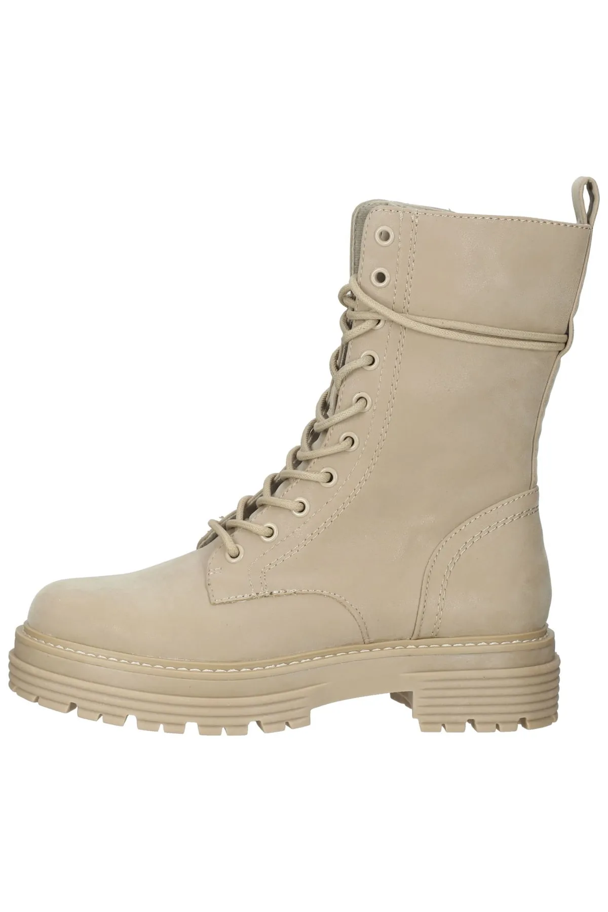 BULLBOXER  Stiefelette - Beige - Blockabsatz