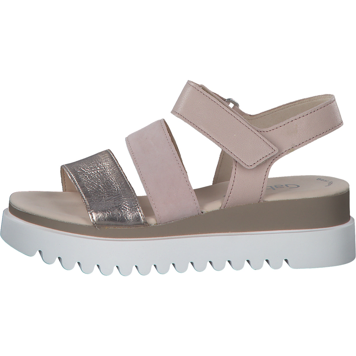 Gabor 24.610, Plateau-Sandaletten, Damen, rouge kombi
