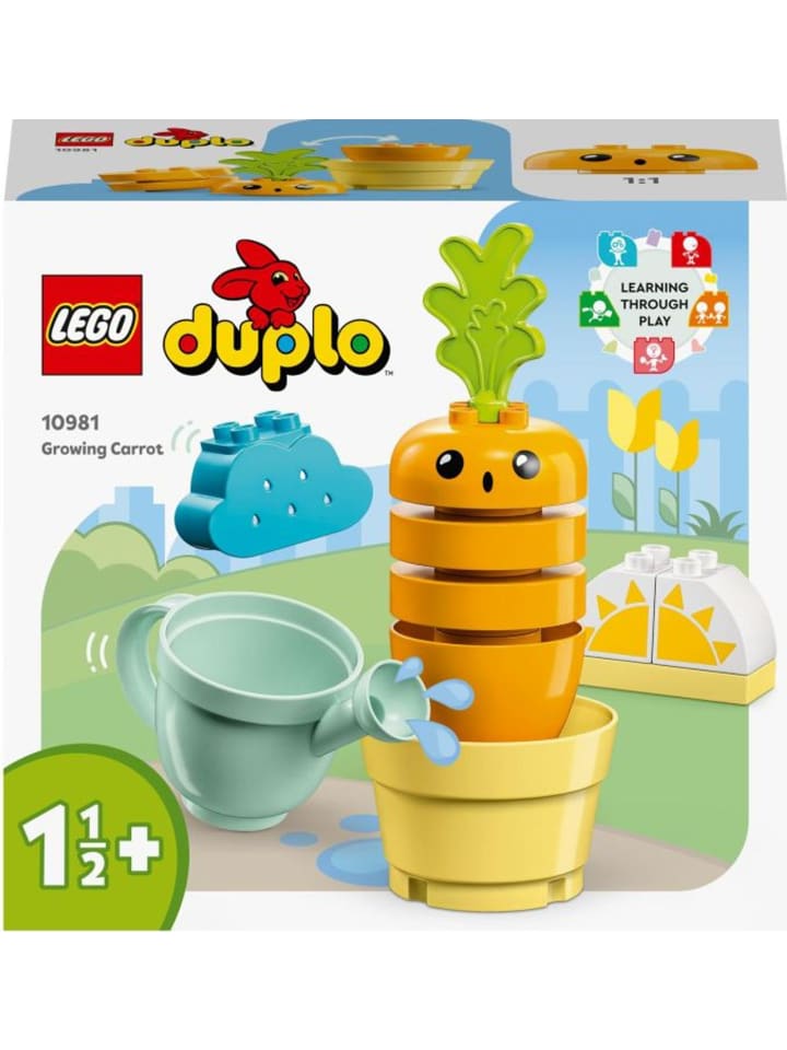 duplo DUPLO 10981 Wachsende Karotte in Mehrfarbig ab 18 Monate günstig kaufen onesize