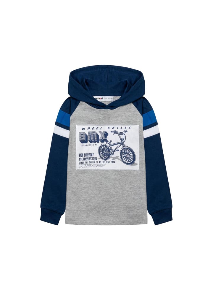 Minoti Longsleeves Peace 3 in grau günstig kaufen