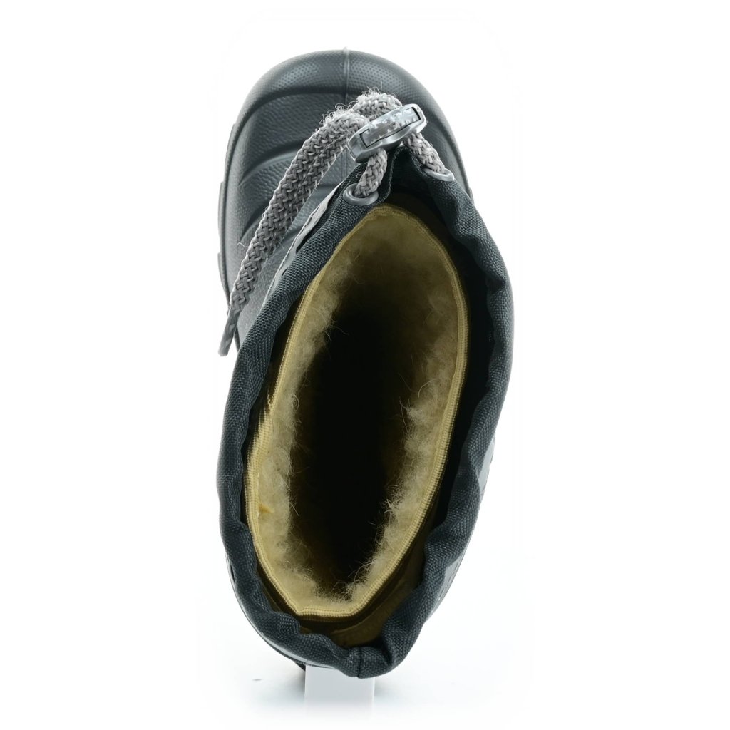 Demar Mammut Grau mit Wollfutter Gummistiefel