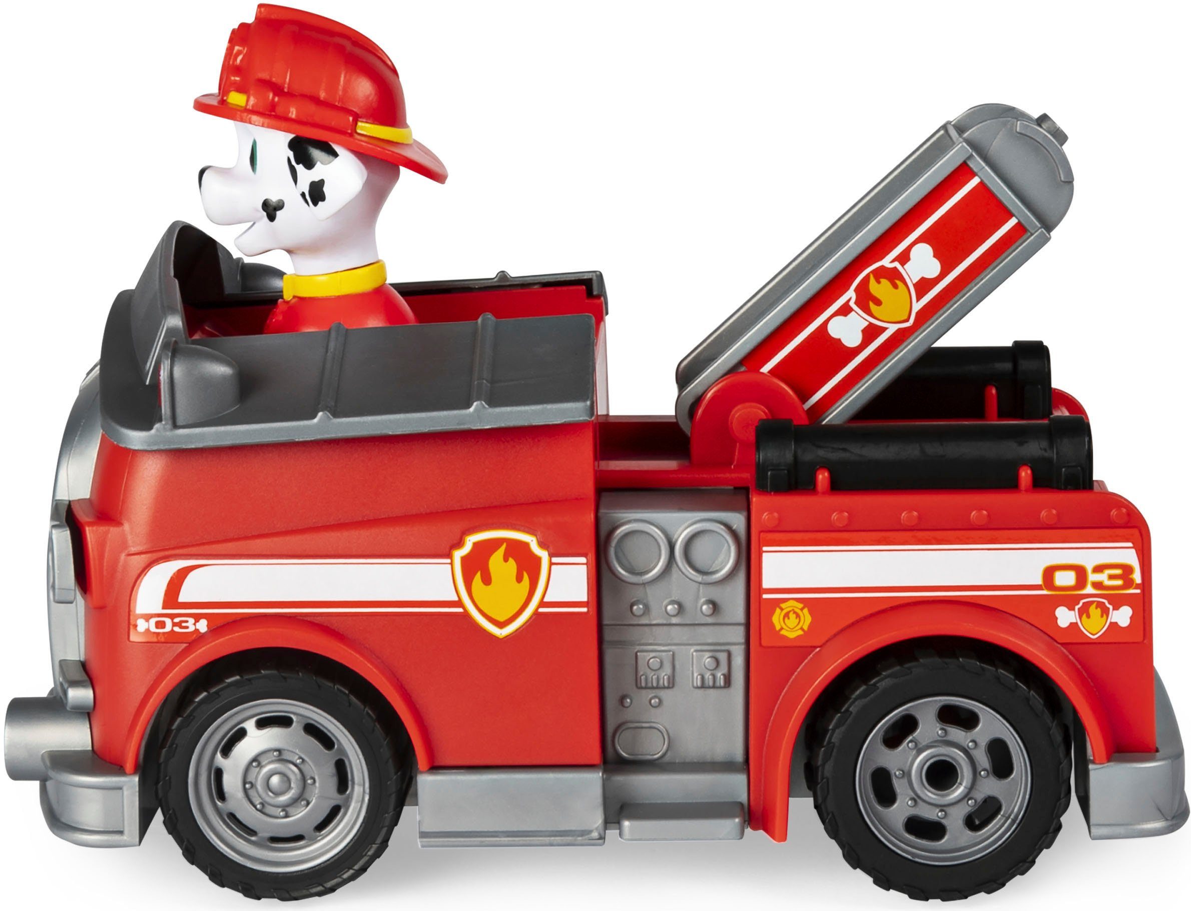 Spin Master RC-Auto PAW Patrol, Marshalls ferngesteuertes Feuerwehrauto mit 2,4 GHz, inklusive Fernbedienung