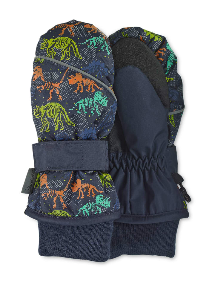 Sterntaler Fäustlinge Dino in marineblau günstig kaufen