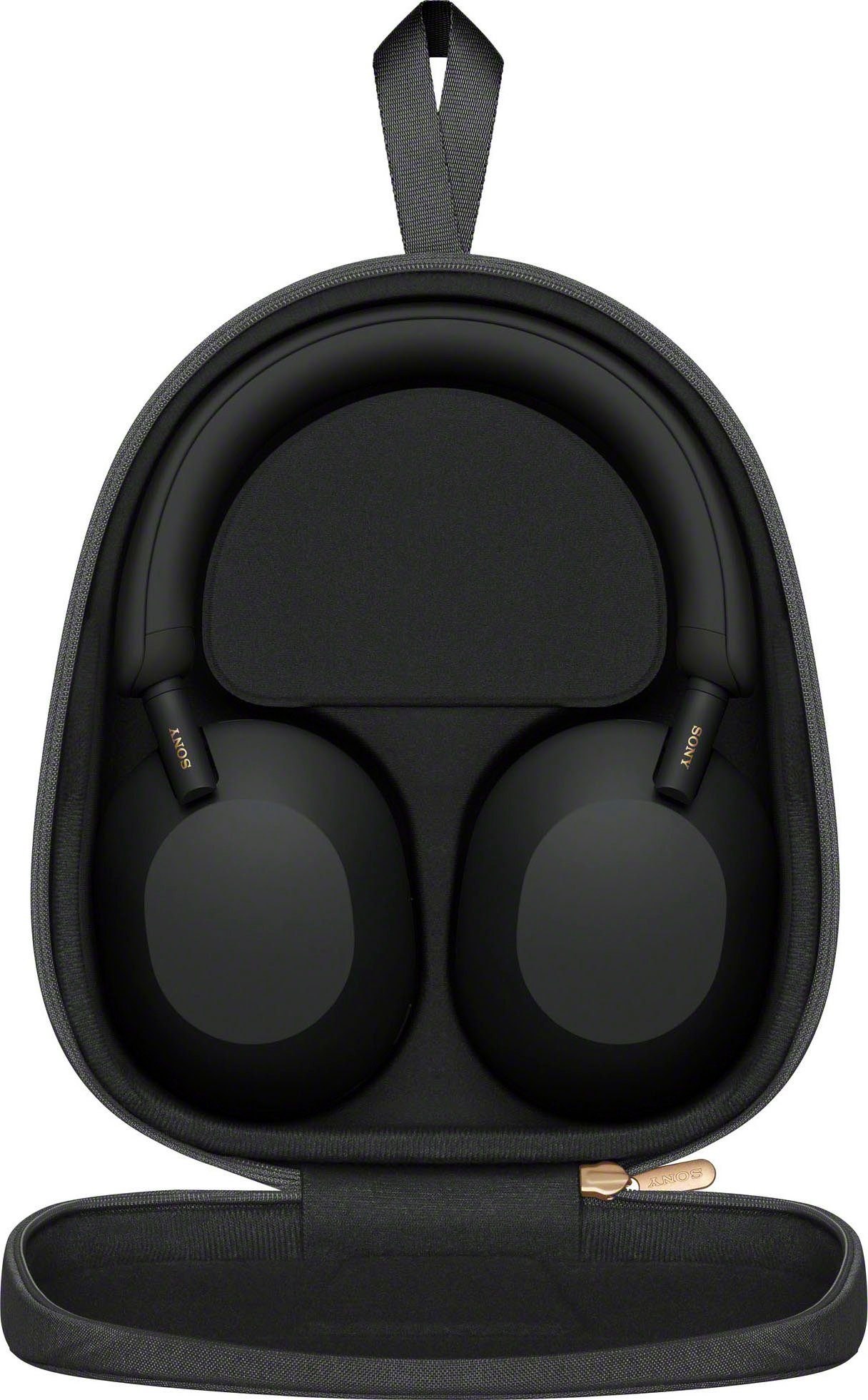 Sony WH1000XM5 kabelloser Kopfhörer (Freisprechfunktion, Hi-Res, Multi-Point-Verbindung, Noise-Cancelling, Rauschunterdrückung, Sprachsteuerung)