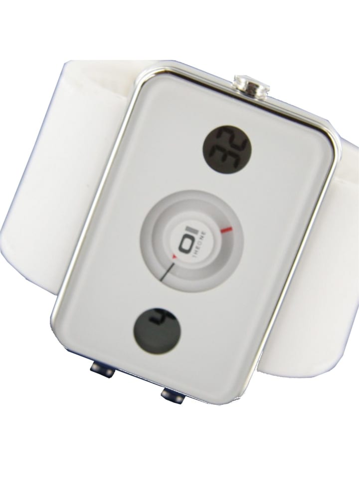 The One Quarzuhr IP104-3WH in Weiß günstig kaufen onesize