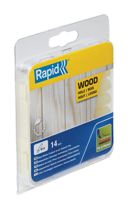 Rapid 40107360 12mm ljepilo za drvo u patronama