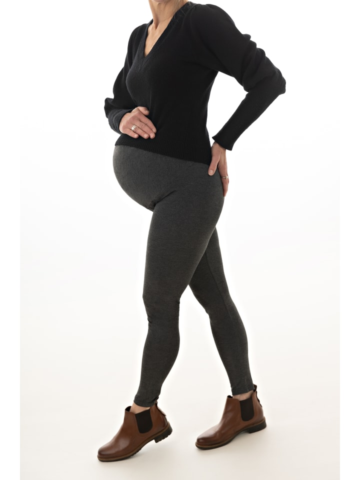 petit amour Umstands- & Stillmode JULIETTA Umstandsleggings in Dunkelgrau günstig kaufen