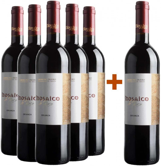 5+1 Aktionspaket Crianza - El Mosaico de Baco