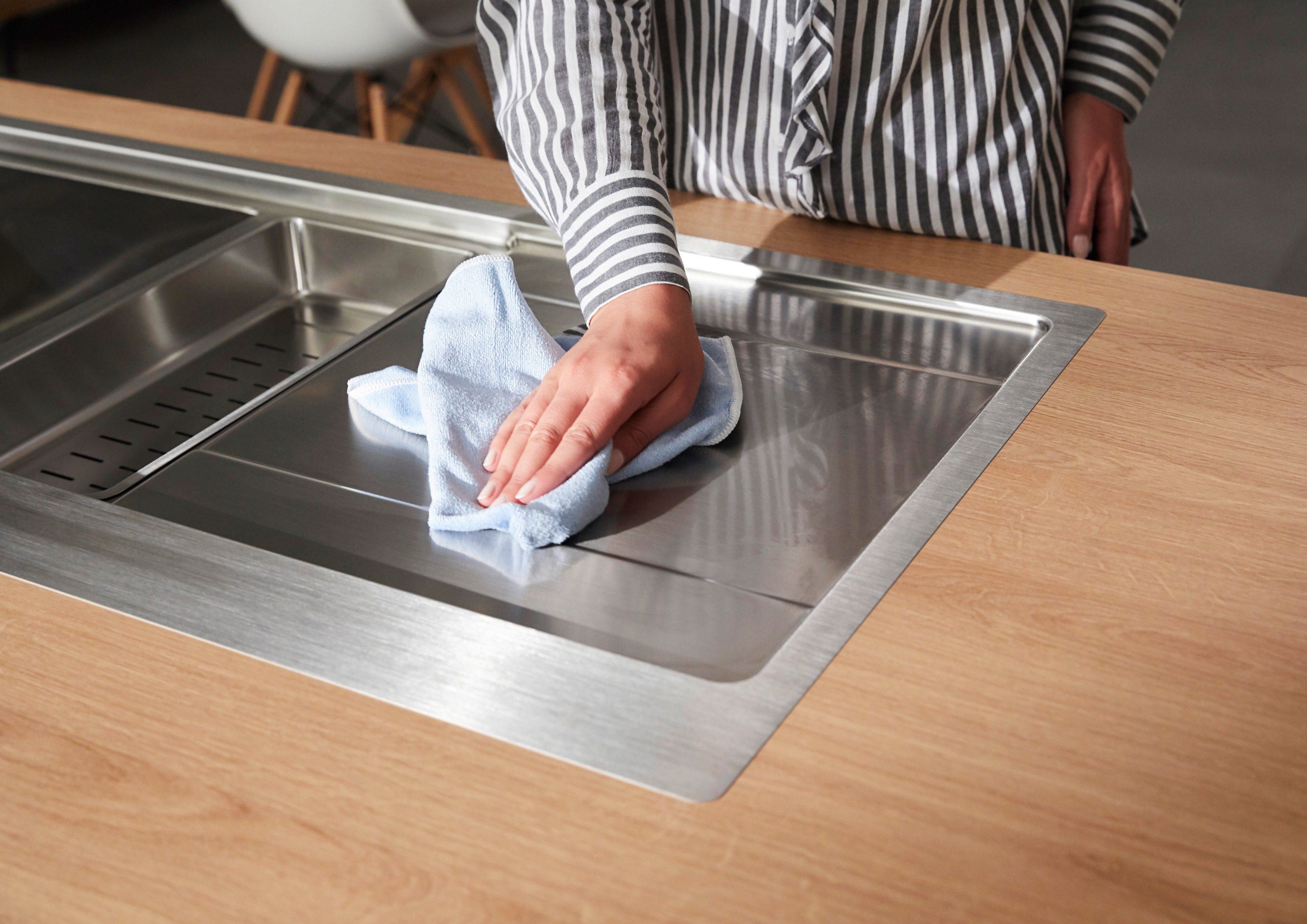 Blanco DeepClean Stainless Steel Edelstahlreiniger (zur Grundreinigung von Edelstahl-Spülen)