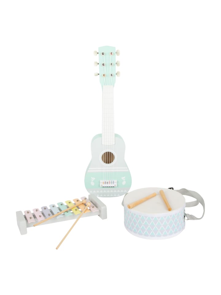 small foot Spielzeug-Musikinstrument Musik-Set Pastell 11685 in Mehrfarbig günstig kaufen onesize