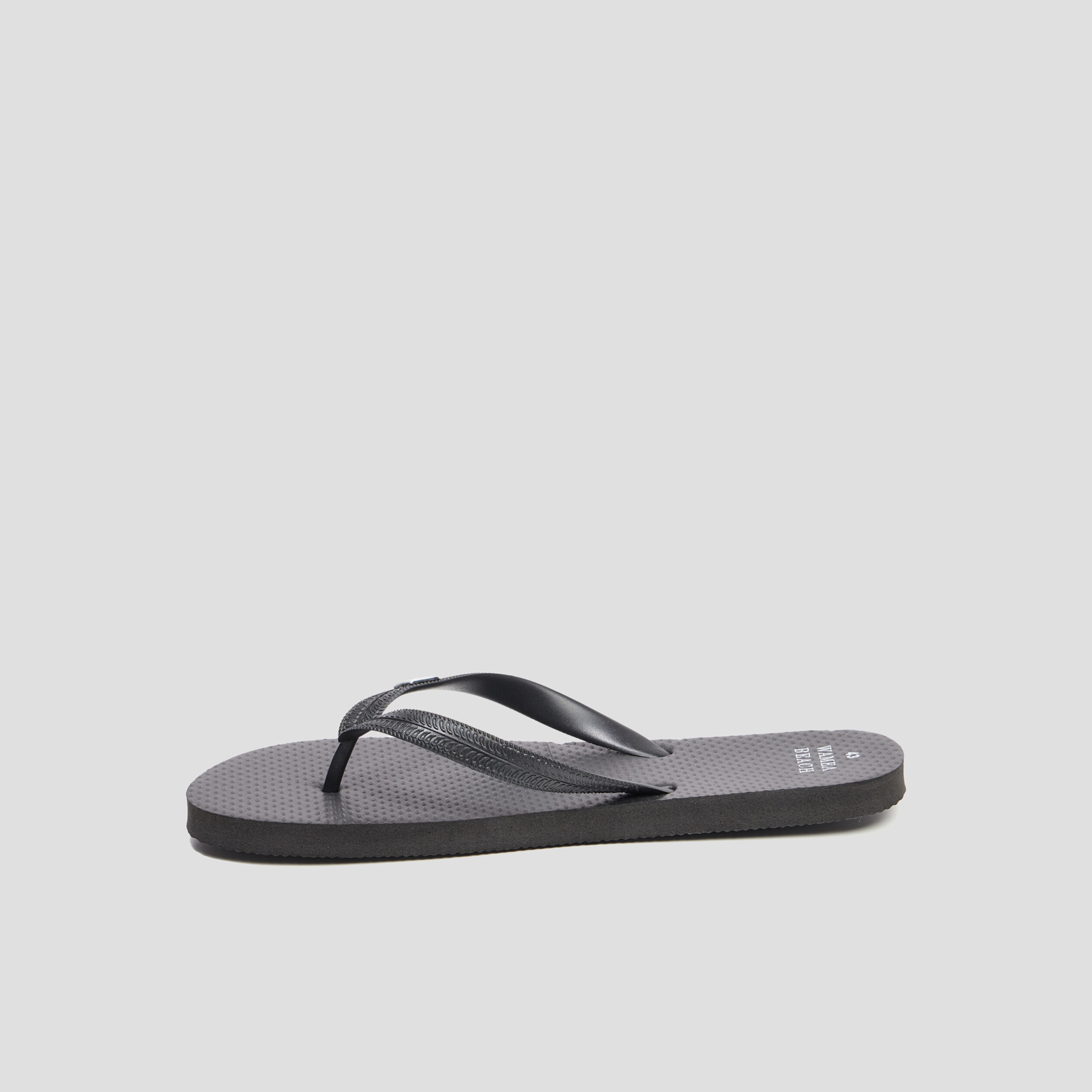 Tongs plage Wamea Beach noir homme | La Halle
