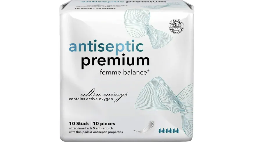 femme balance Damenbinde Antiseptic Premium