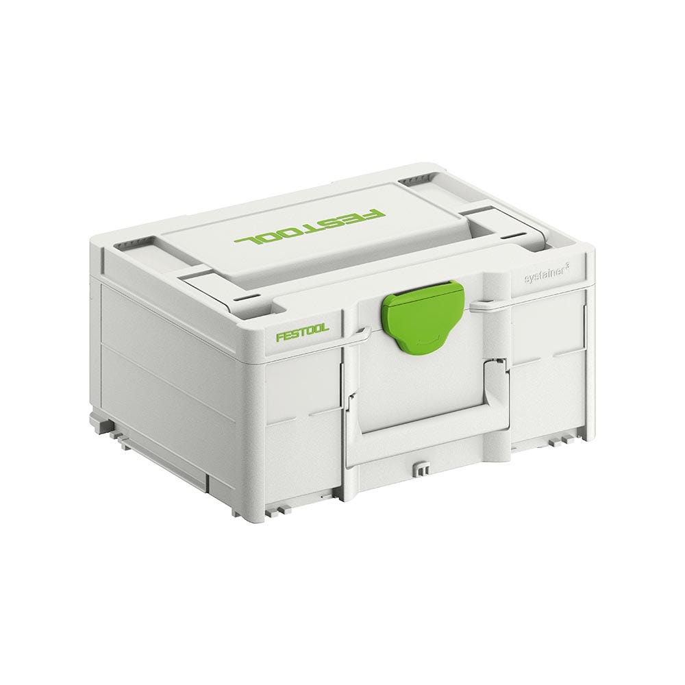 Caixa de armazenamento Systainer3 da FESTOOL, 187 mm x 396 mm - Média 204842