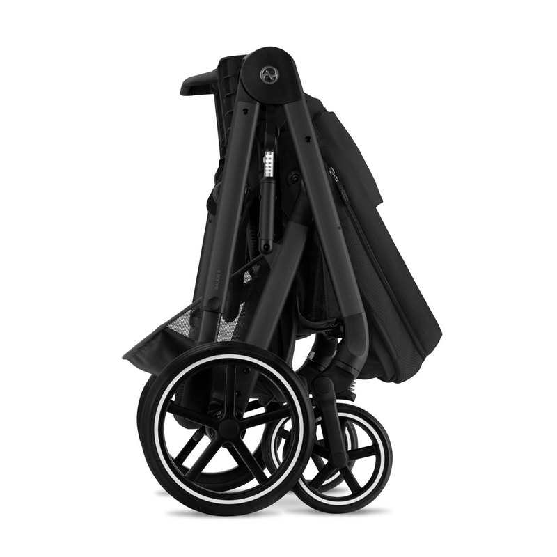 Poussette citadine Balios S lux moon black chassis noir Cybex