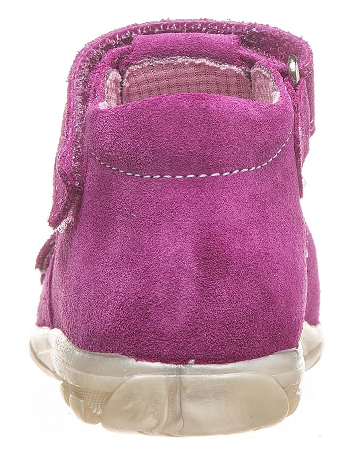 Richter Shoes Leder-Halbsandalen in Pink günstig kaufen 19