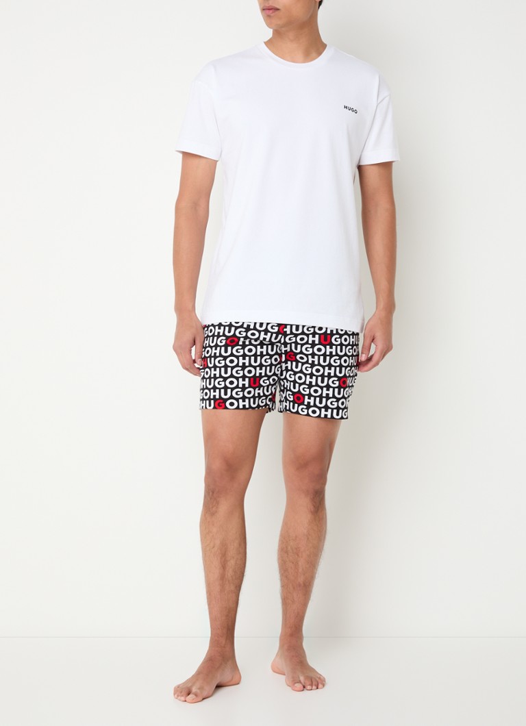 HUGO BOSS Pajama set with logo print