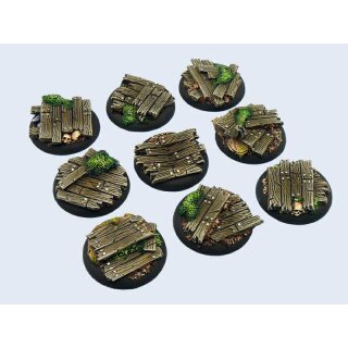 Wood Bases, Round 30mm (5)