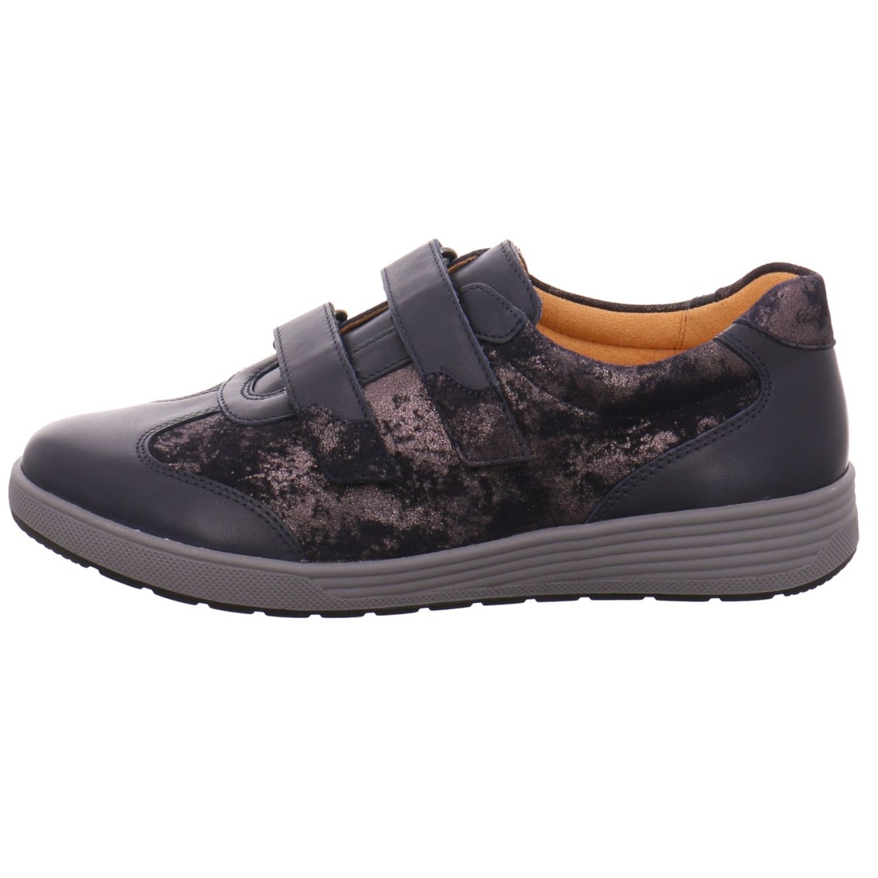 GANTER Komfort Slipper blau