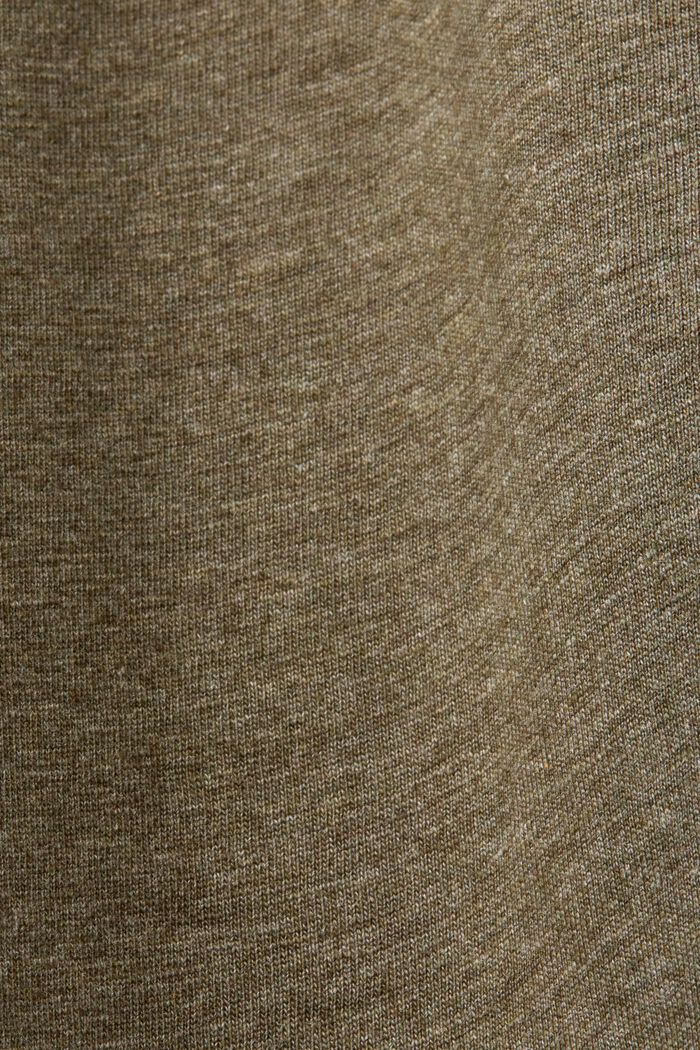 Hemd mit Polokragen aus Baumwolljersey