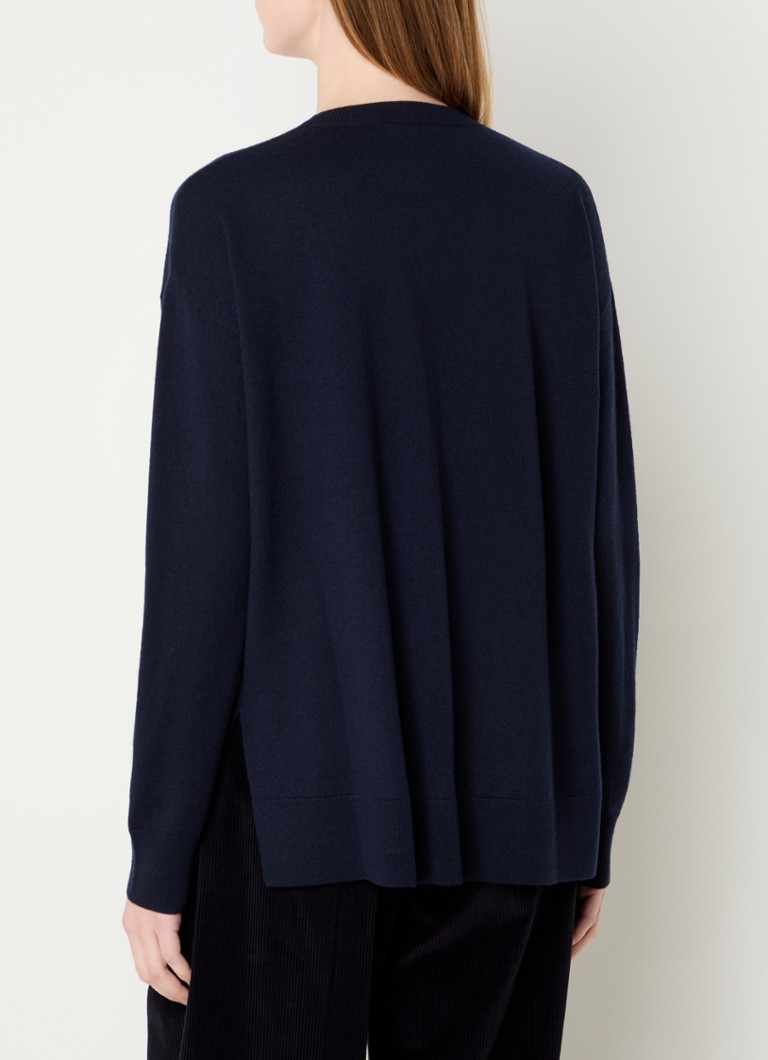 Tricou MaxMara Verona confecționat din lână fină cu țesătură simplă.