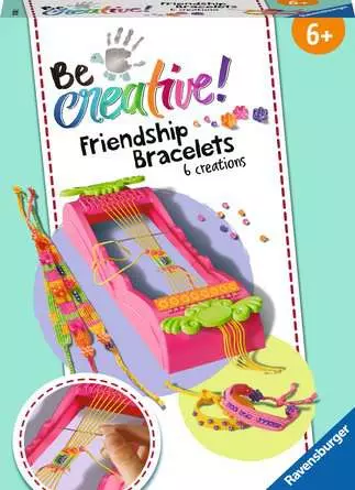 BeCreative Freundschaftsbändchen - Bastelset für Kinder ab 6 Jahren