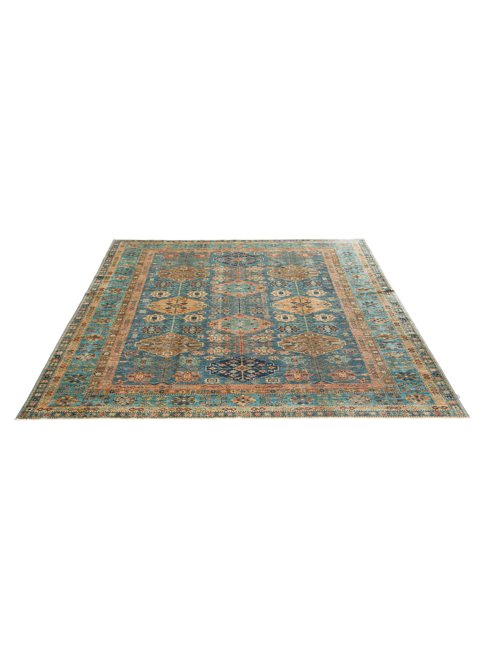 Kazak Ghazni ca. 240 x 303 cm, Unikat / Einzelstück
