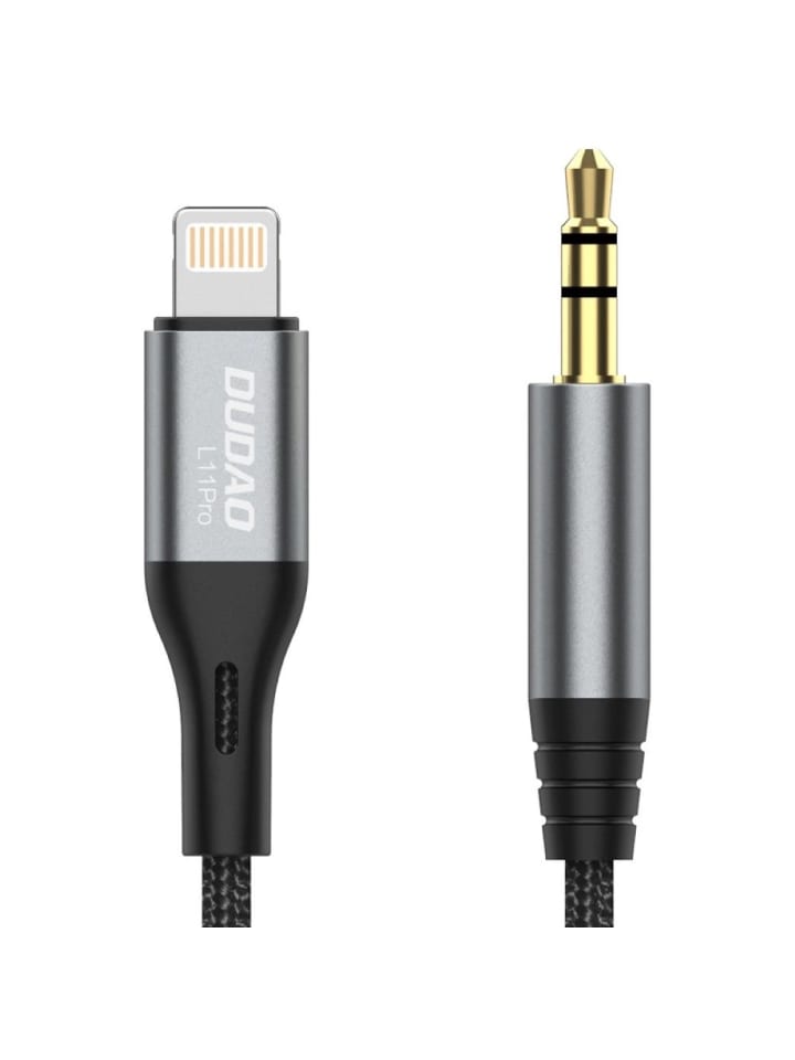 COFI 1453 Audiokabel iPhone - Miniklinke 3,5 mm 1 m grau in Grau günstig kaufen 100 cm
