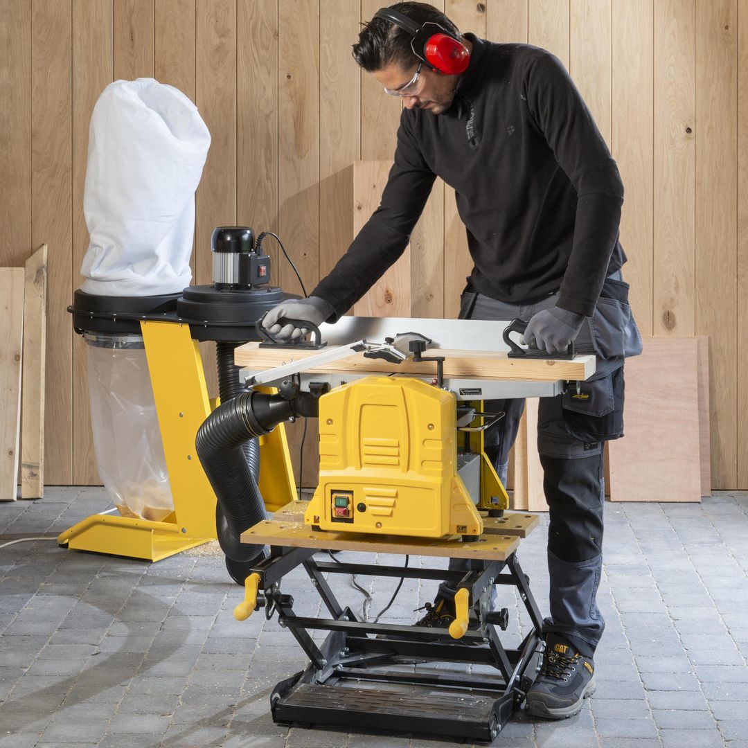 Powerplus Dickenhobel 1500W - 200mm