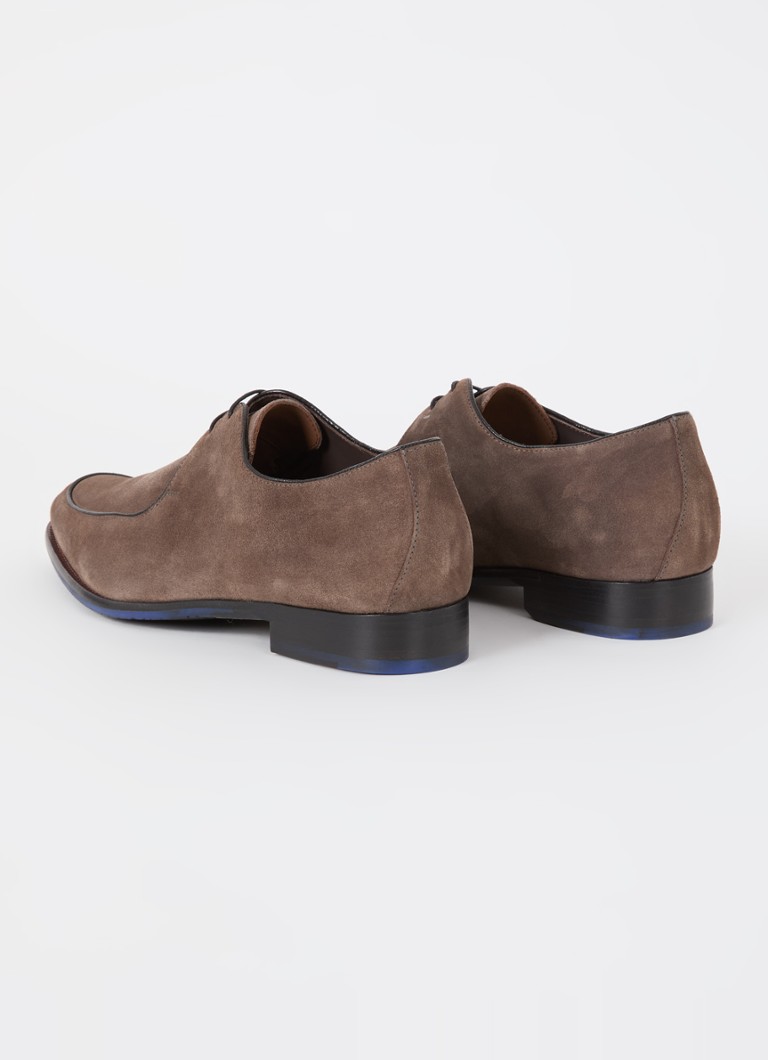 Scarpa stringata Floris van Bommel De Stapper in pelle scamosciata 54.02