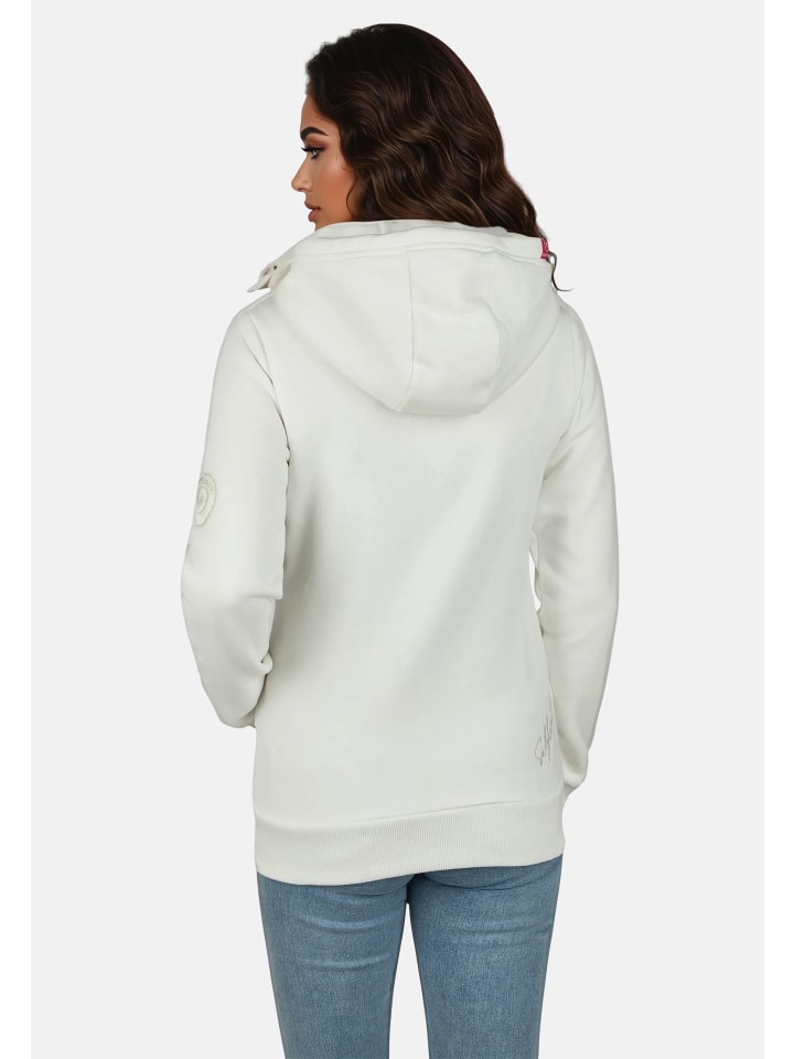Salzhaut Sweatjacke Sööte Jacke in Offwhite günstig kaufen