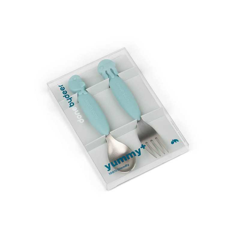 Set de couverts Sea Friends bleu Done By Deer