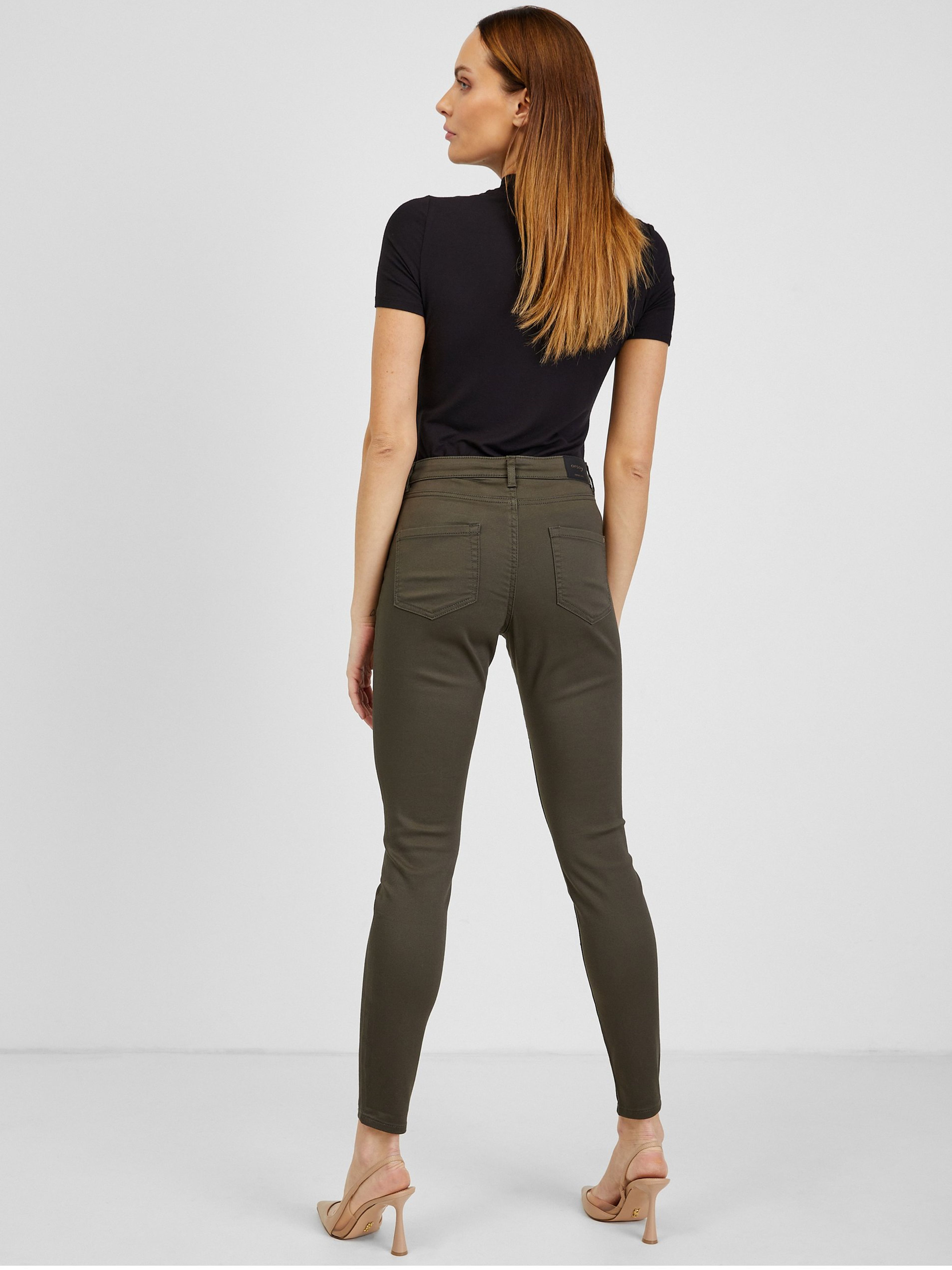 Khaki Damenhosen ORSAY