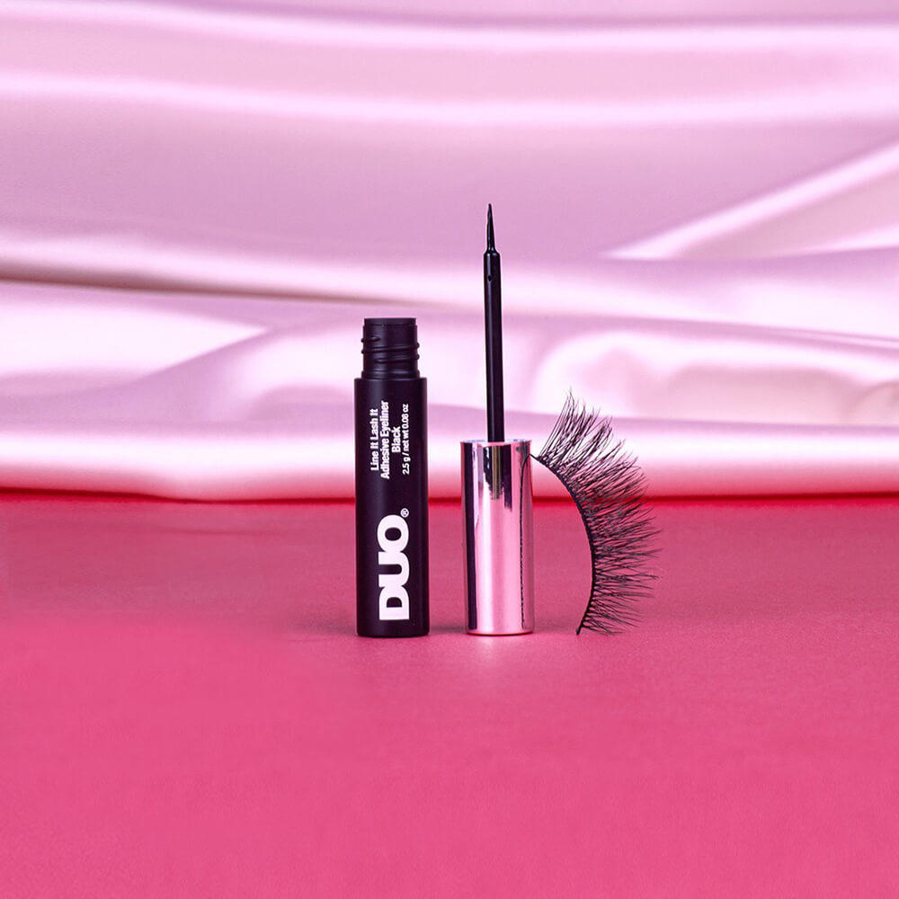 Ardell Faux-Cils Magnétique Faux Mink n°820 avec colle/feutre eyeliner Duo 2,5g Faux-Cils Magnétiques en frange réutilisables, avec colle/feutre eyeliner inclus