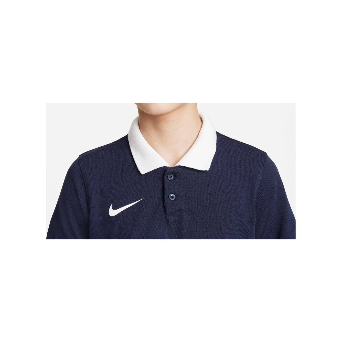 Nike Park 20 Poloshirt Kids Blau Weiss F451