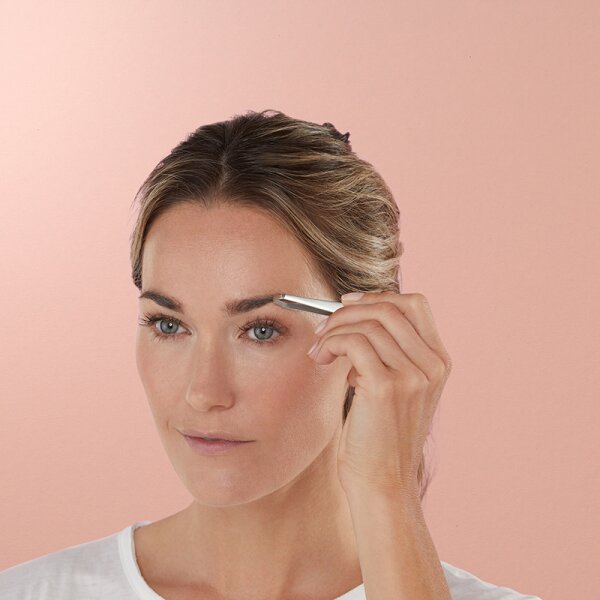 ZWILLING Beauty Premium Pinzette, abgewinkelt - silver Pinzette