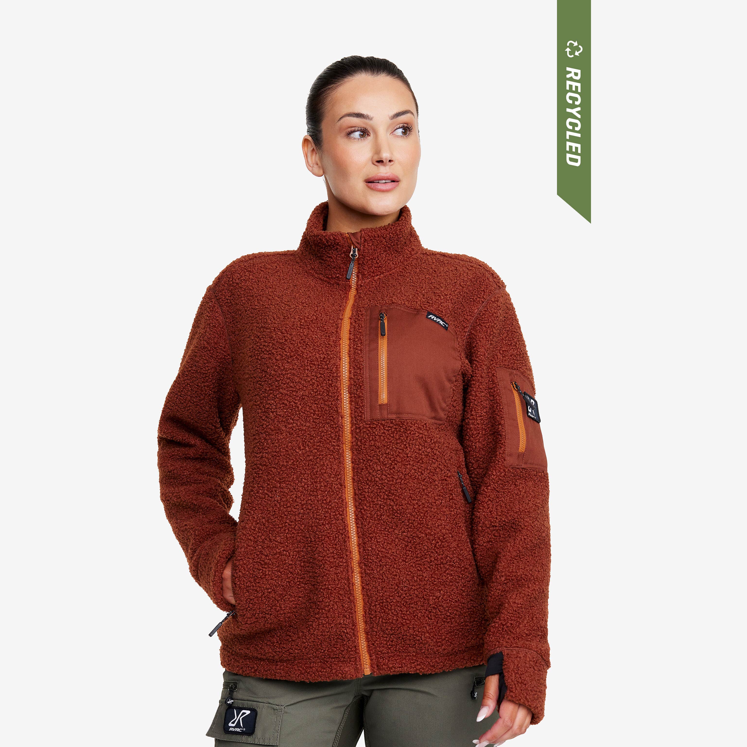 Bigfoot Pile Fleece Femme Smoked Paprika