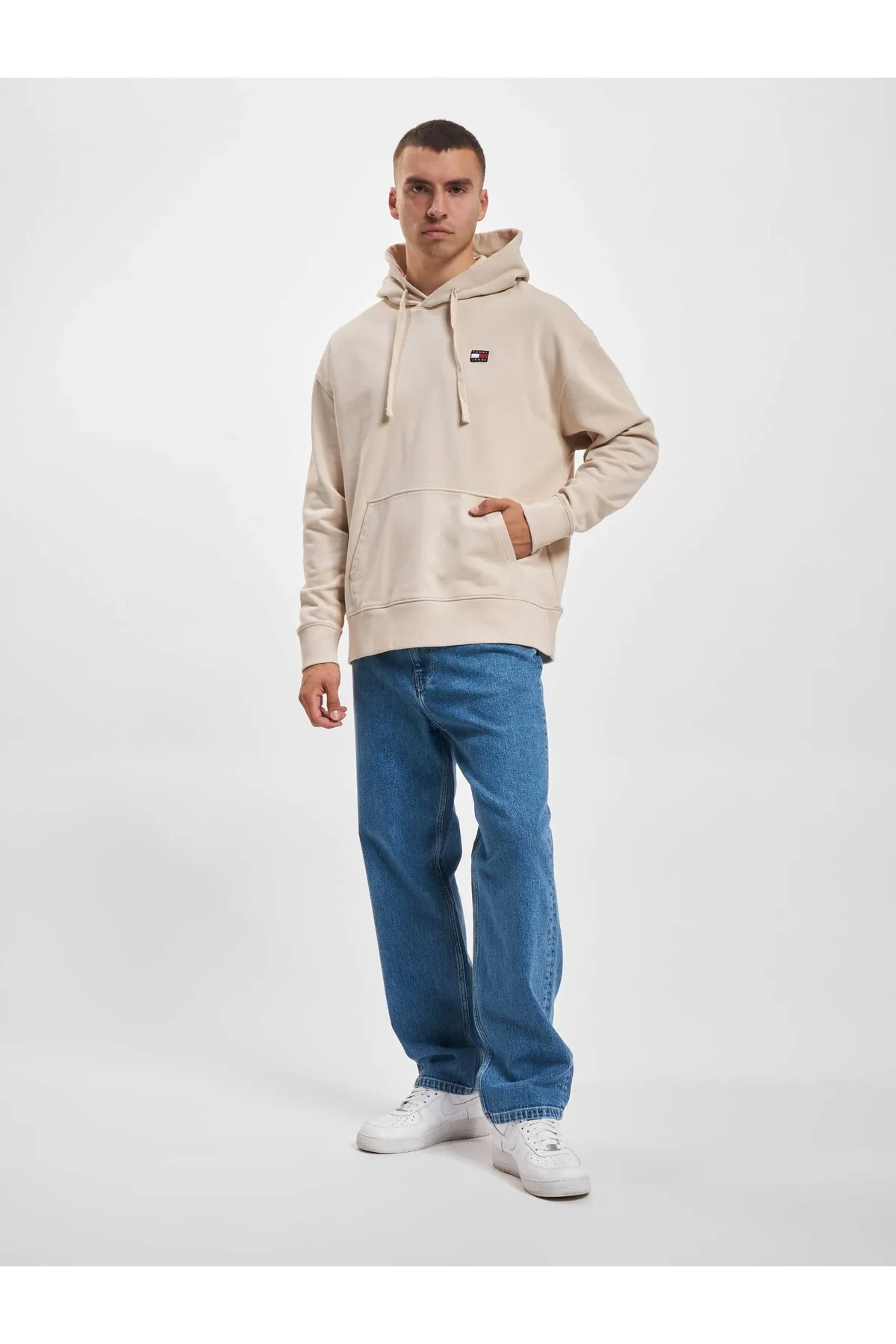 Tommy Hilfiger  Herren Tommy Jeans Rlx Xs Abzeichen Hoodie