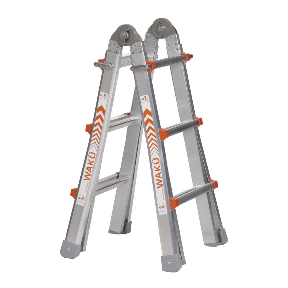 Escalera telescópica Waku 1413800100 4 x 3